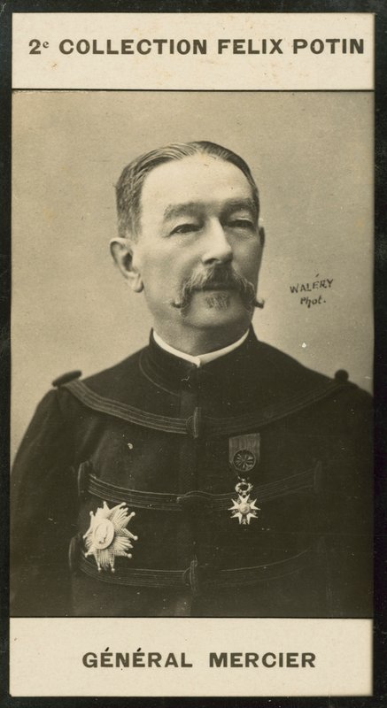 General Auguste Mercier by European Photographer