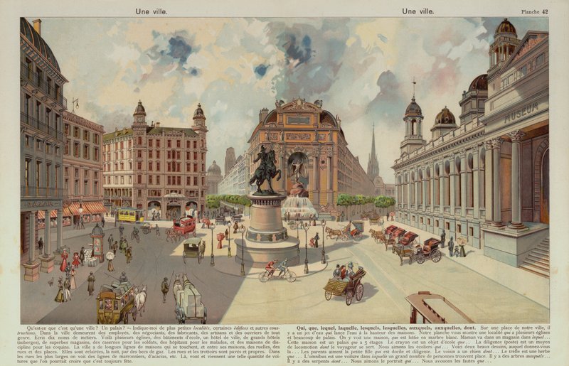 Bir kasaba veya şehir by European School