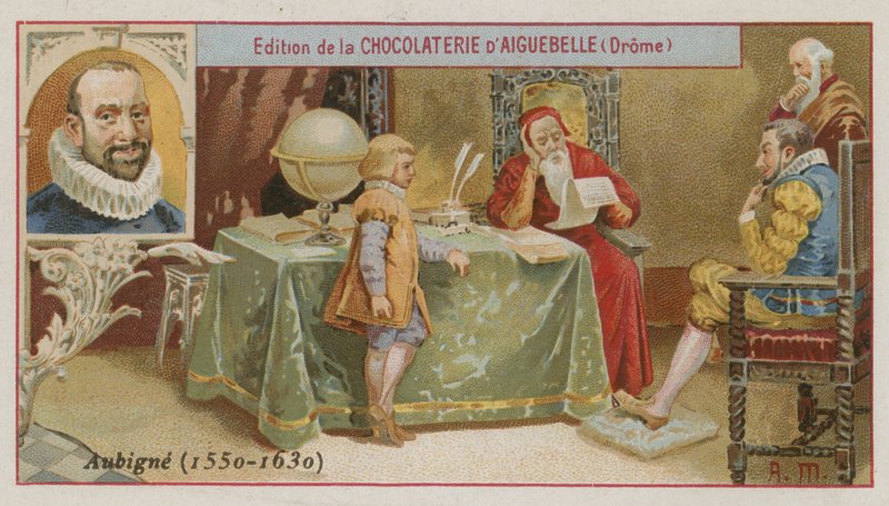 Agrippa dAubigne, Fransız şair ve asker by European School