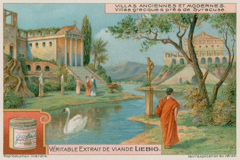 Syracuse yakınlarındaki bir Antik Yunan villası by European School