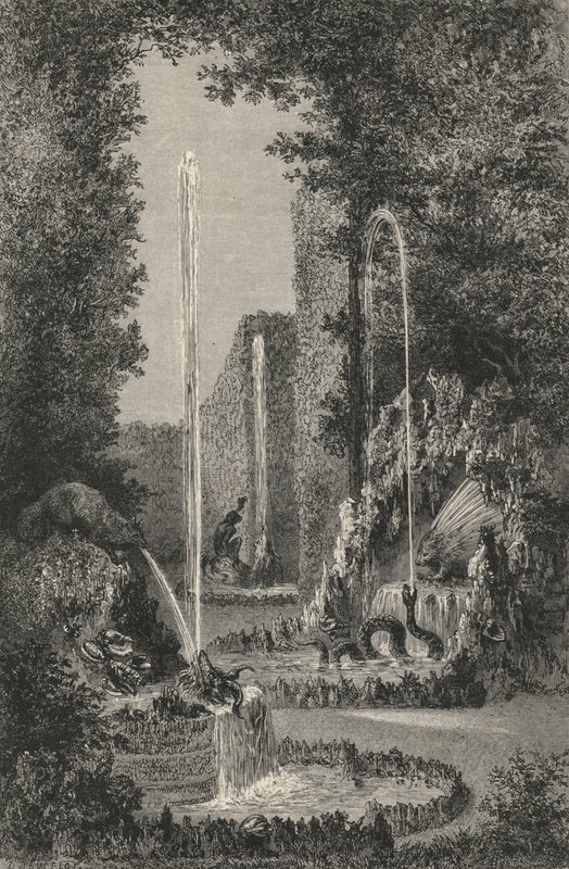 Versay Antik Labirenti (gravür) by European School