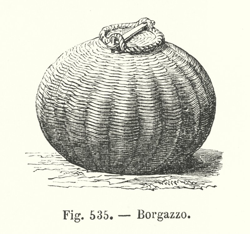Borgazzo (gravür) by European School
