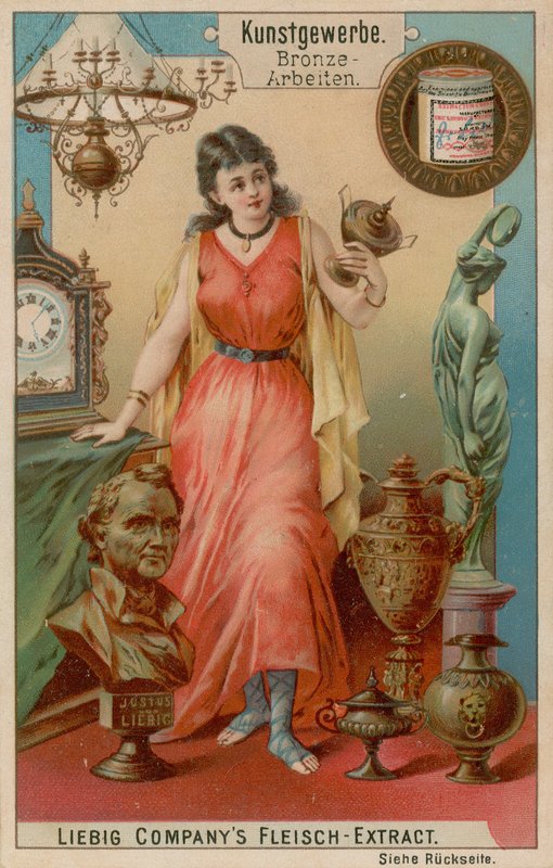 Bronz işi (kromolitho) by European School