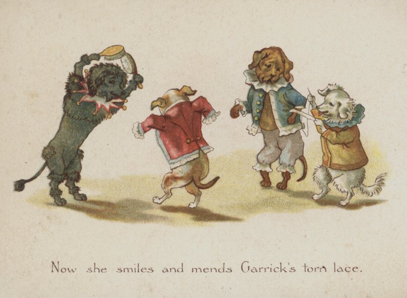 Komik köpekler (renkli taş) by European School