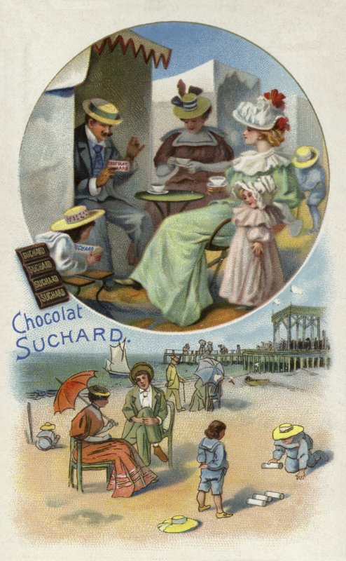 Sahilde Suchard çikolata keyfi by European School