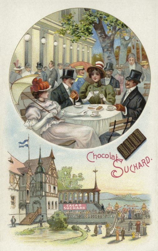 Açık havada Suchard çikolata keyfi by European School