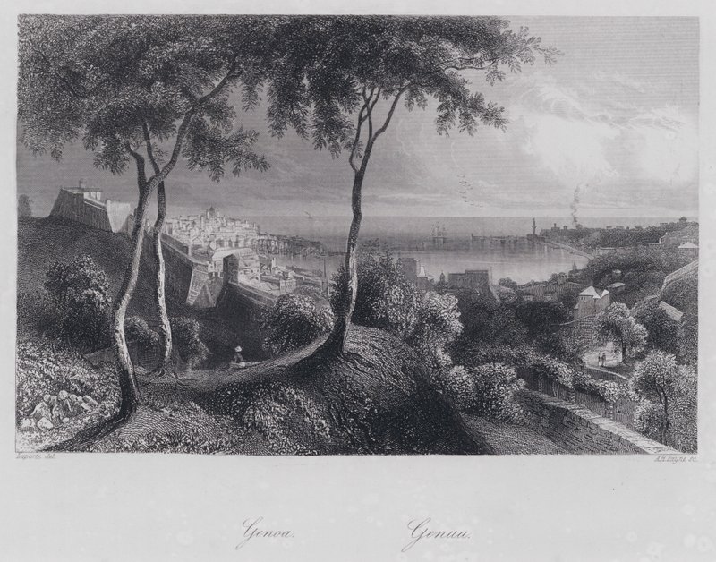 Cenova (gravür) by European School