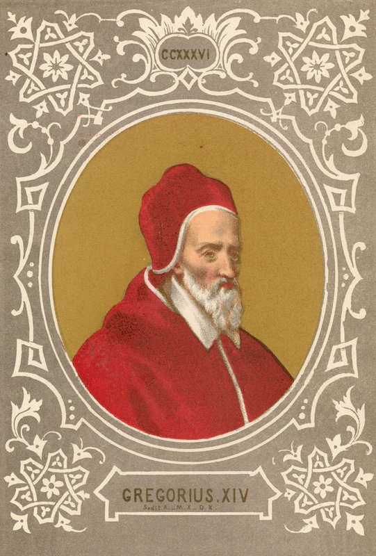 Gregorius XIV by European School