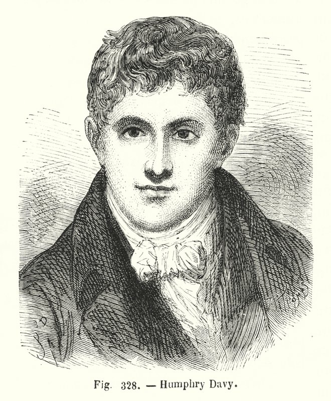 Humphry Davy (gravür) by European School