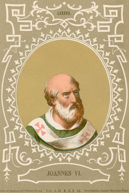 John VI by European School