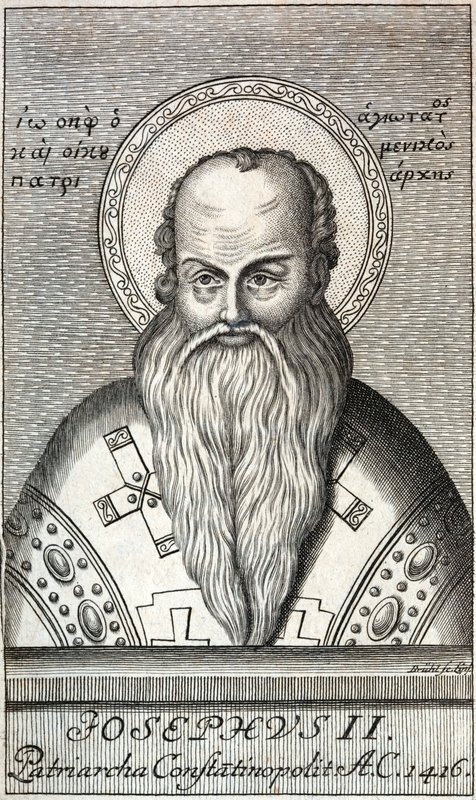 Joseph II, Konstantinopolis Patriği (gravür) by European School