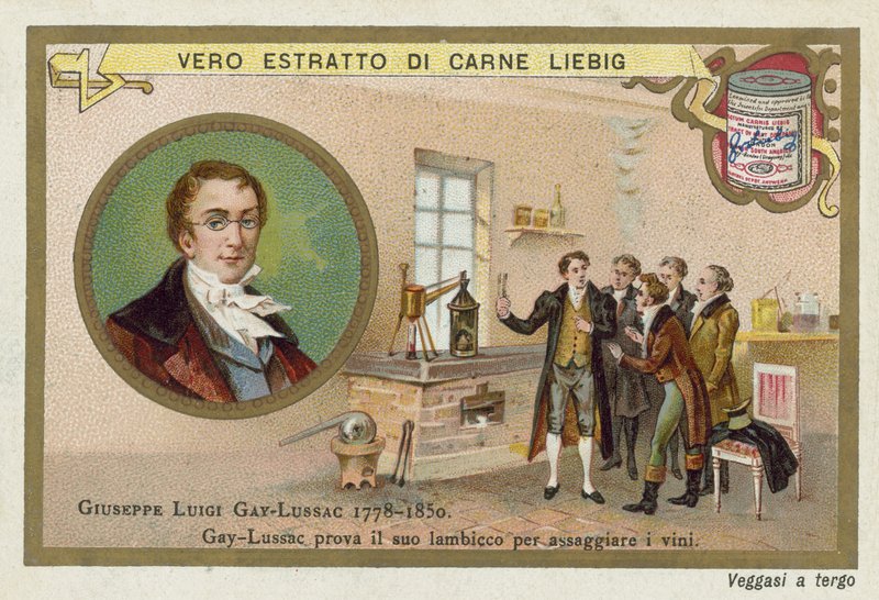 Joseph Louis Gay-Lussac, Fransız kimyager ve fizikçi. by European School