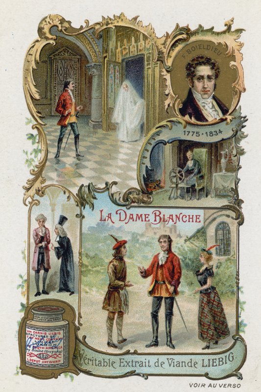 La Dame Blanche, Francois-Adrien Boieldieu by European School