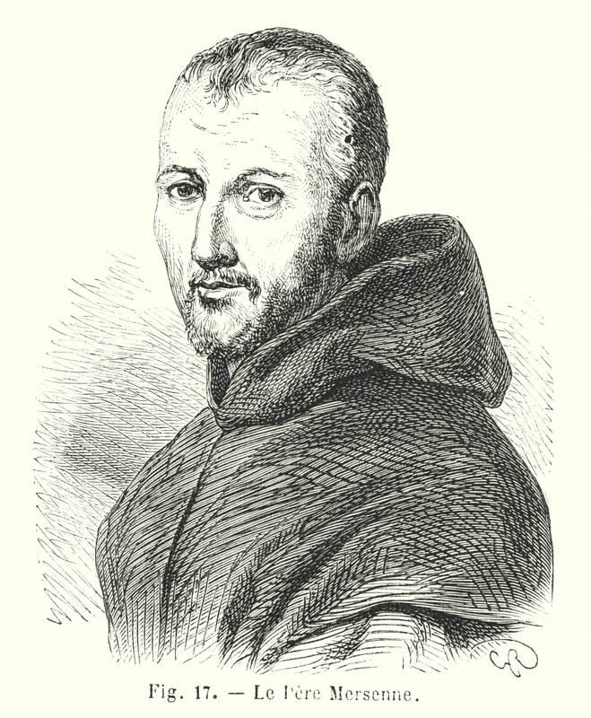 Peder Mersenne (gravür) by European School