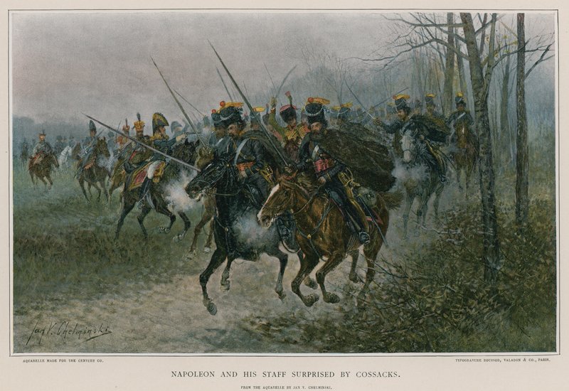 Napolyon ve kurmayları Kazakları şaşırttı by European School