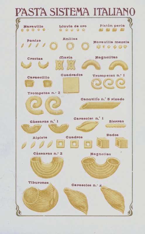 Makarna (renkli taş) by European School