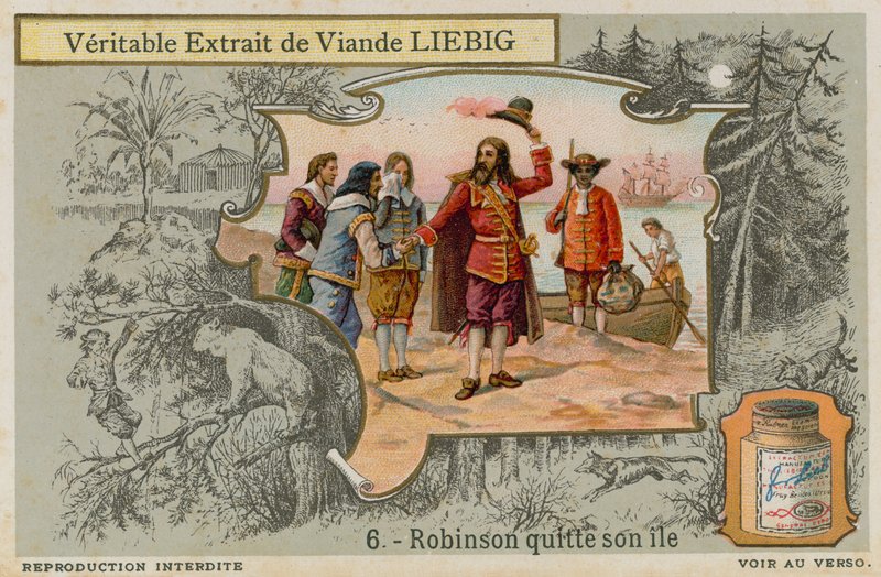Robinson Crusoe adayı terk ediyor by European School