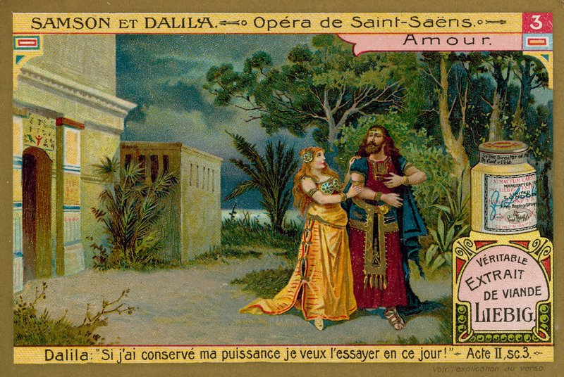 Samson ve Delilah Bahçelerde Yürüyor by European School