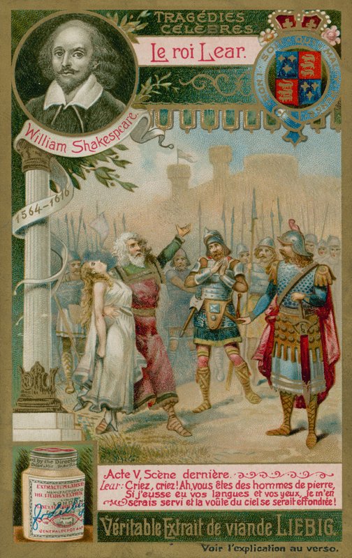 Shakespeare Kral Lear by European School