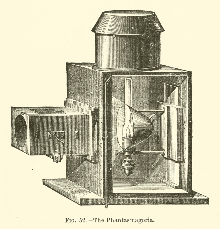 Phantasmagoria (gravür) by European School