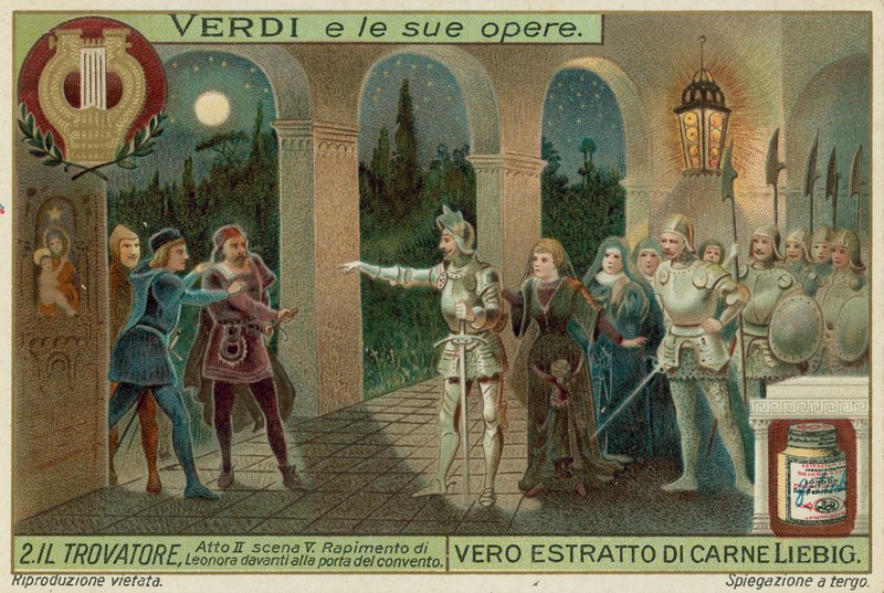 Verdis Troubadour by European School