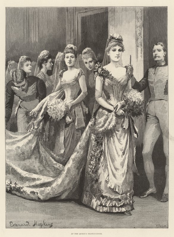 Kraliçe'nin Oturma Odasında by Everard Hopkins