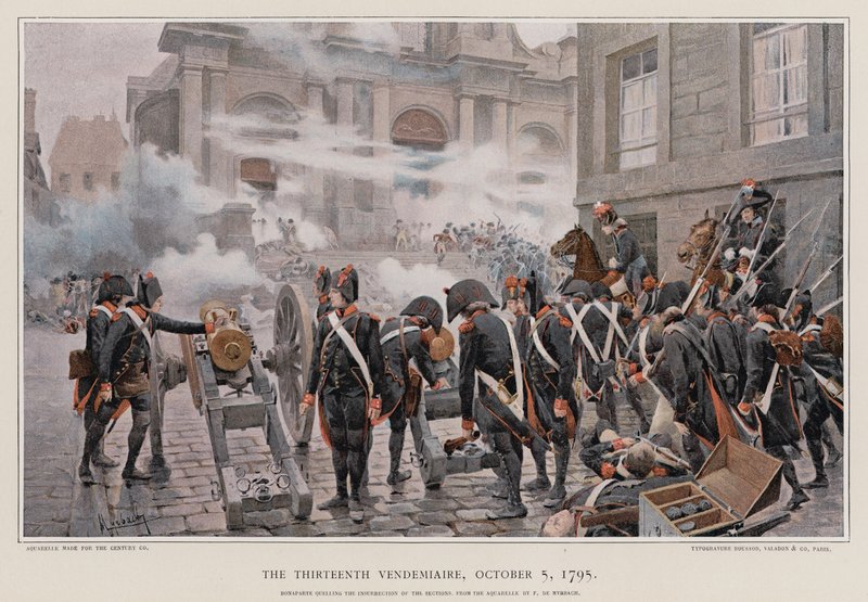 On üçüncü Vendemiaire by Felicien baron de Myrbach Rheinfeld