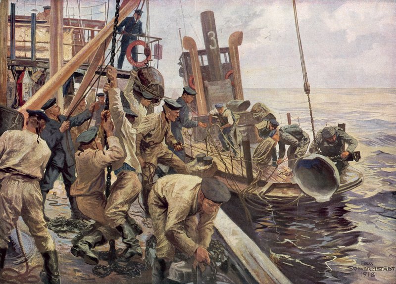 Mayın gemisi by Felix Schwormstadt