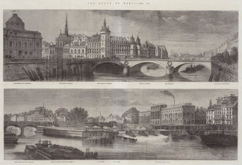 Paris Rıhtımları by Felix Thorigny