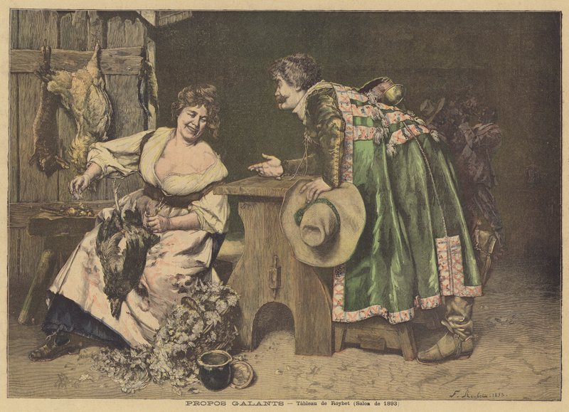 Öneriler Galants by Ferdinand Roybet