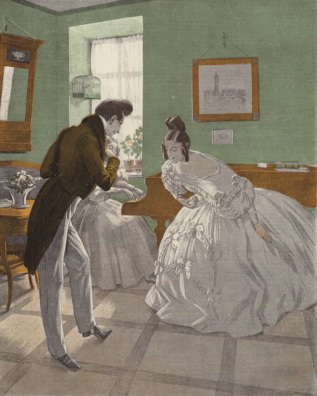 dansa davet by Ferdinand von Reznicek