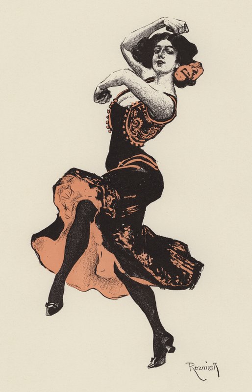 Tarantella by Ferdinand von Reznicek