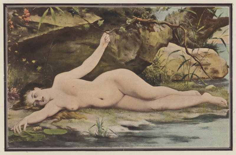 Gölgede otuz derece (renkli taş) by Fernand Lematte