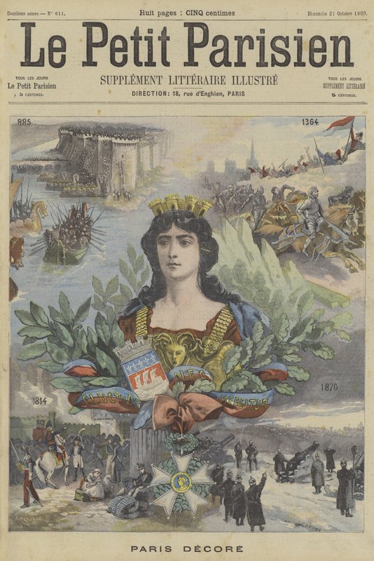 Paris dekore edilmiş by Fortune Louis Meaulle