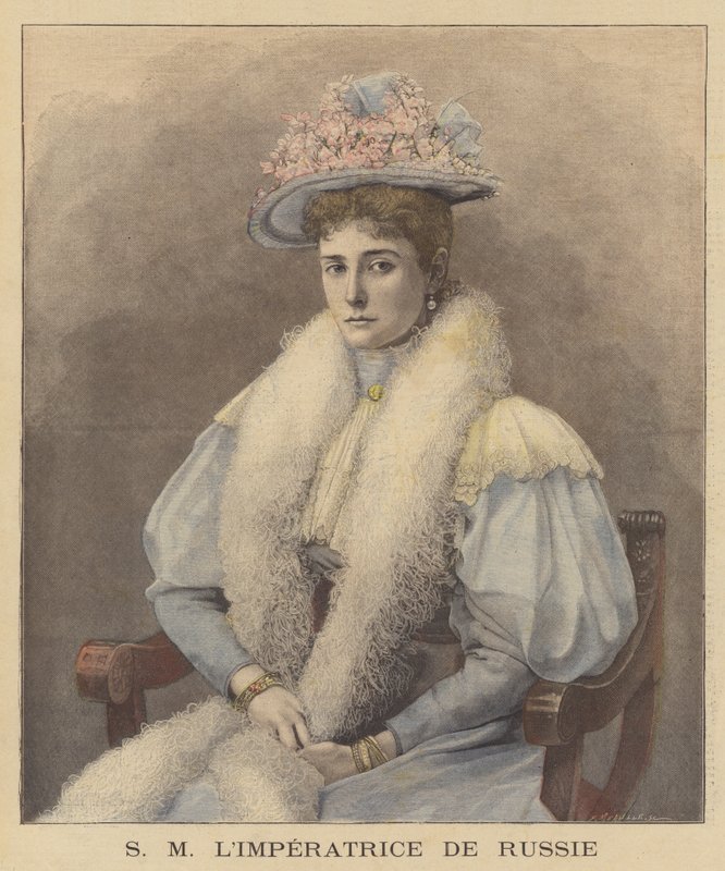 Rus Çarı Aleksandra by Fortune Louis Meaulle