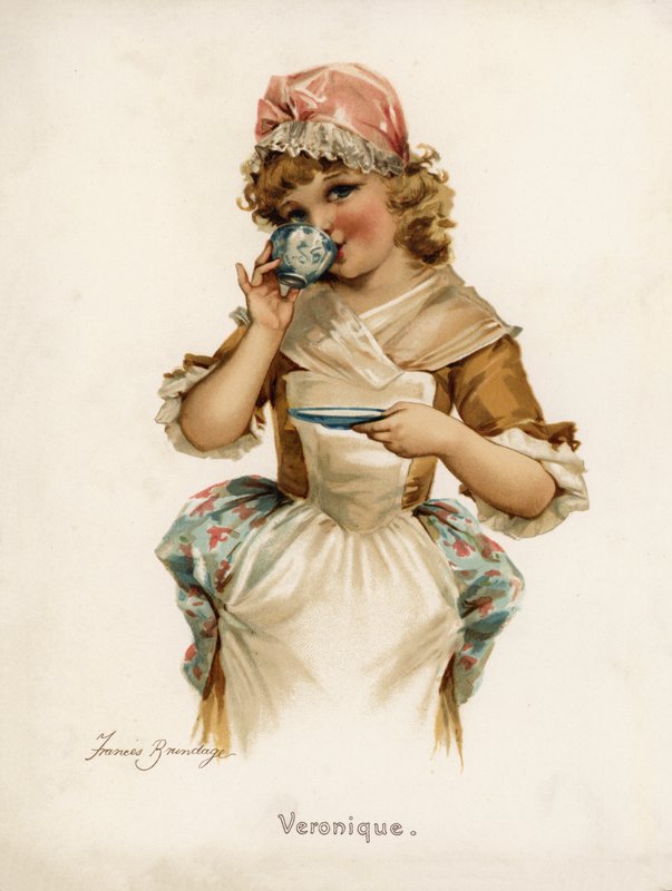 Kızlar: Veronique (renkli taş) by Frances Brundage