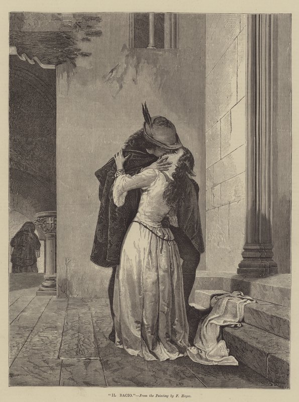 Öpücük by Francesco Hayez