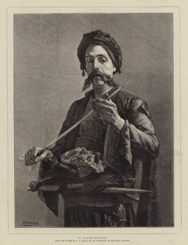 Bir Bashi-Bazuk by Francis Davis Millet