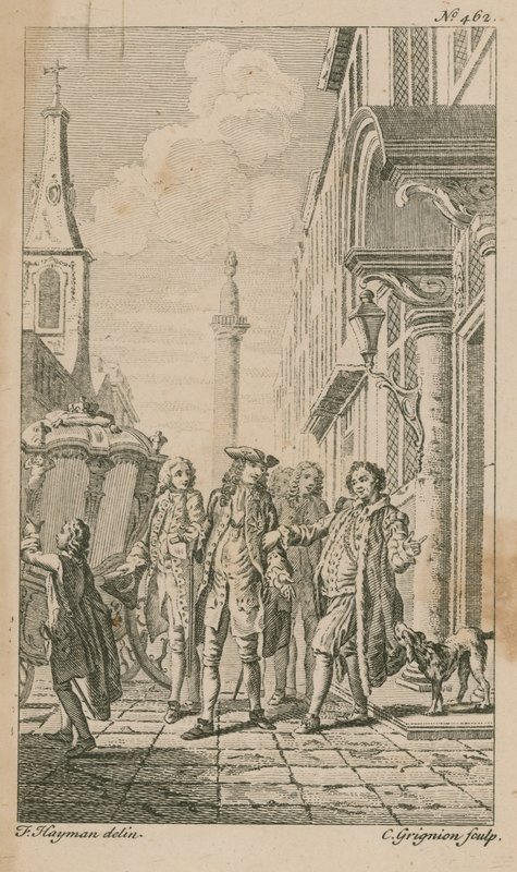 Guildhall Yard, Londra by Francis Hayman