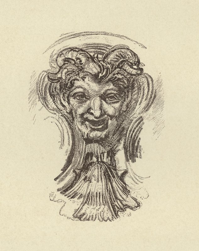 Gülen yüz (gravür) by Francois (after) Boucher
