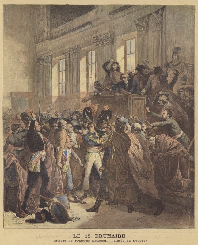18 Brumaire by Francois Bouchot