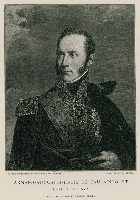 Armand-Augustin-Louis de Caulaincourt by Francois Pascal Simon Gerard