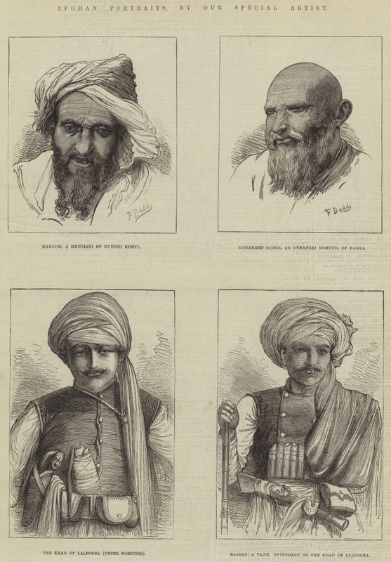ಅಫಘಾನ್ ಪೋರ್ಟ್ರೇಟ್ಸ್ ಟರ್ಕಿ by Frank Dadd