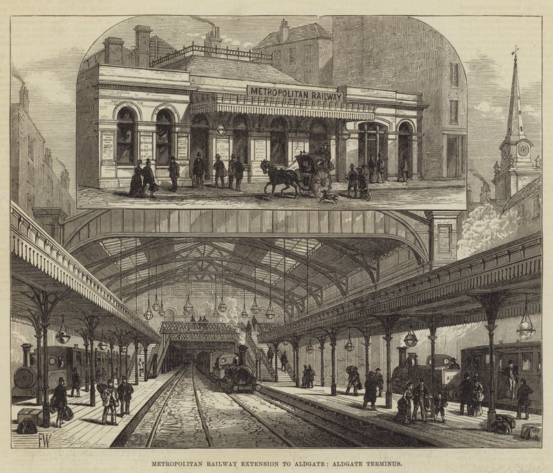 Aldgate, Aldgate Terminus
