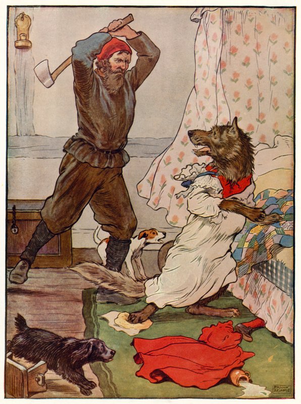 Kırmızı Başlıklı Kız by Frank Adams