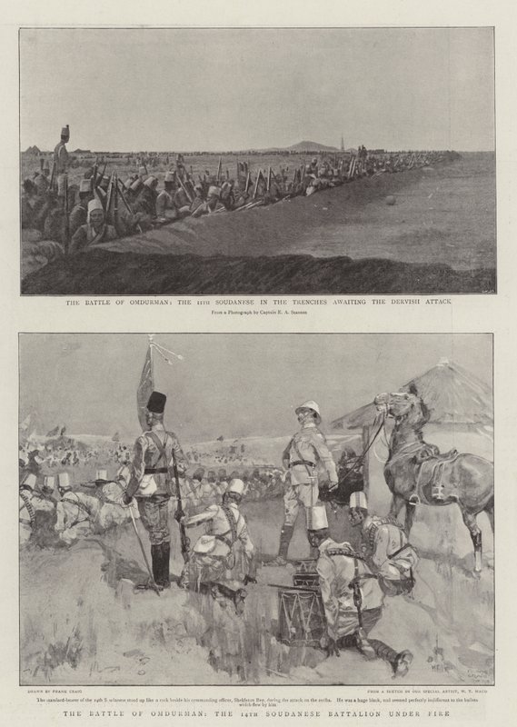Omdurman Savaşı by Frank Craig