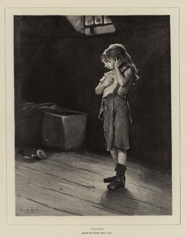 Tek başına by Frank Holl