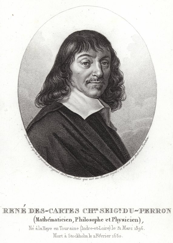 Rene Descartes by Frans Hals