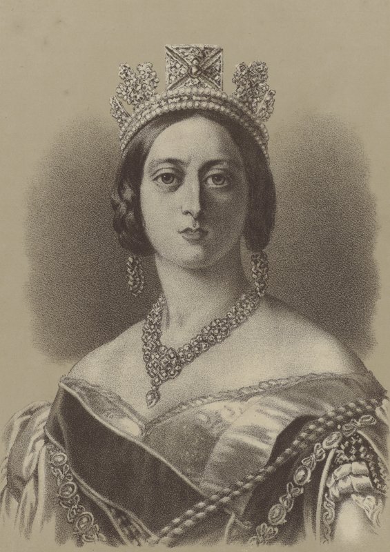 Kraliçe Viktorya by Franz Xaver after Winterhalter
