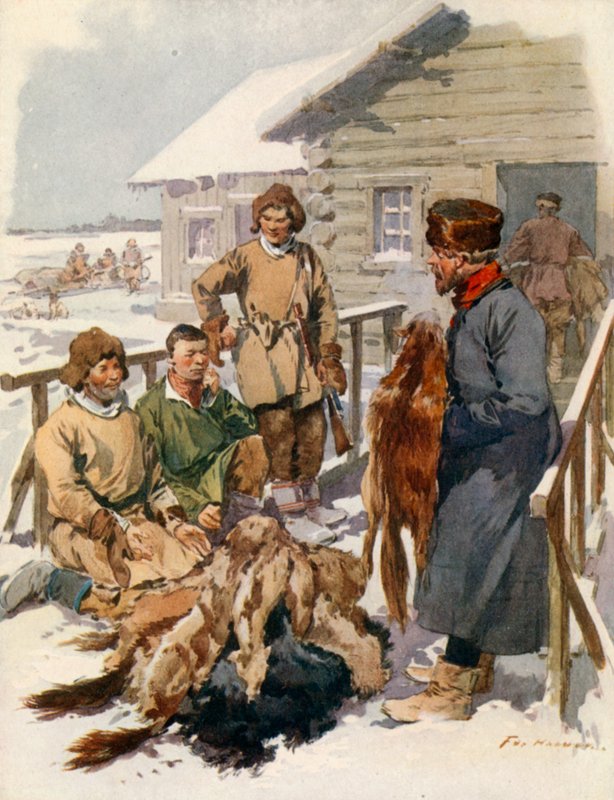 Kuzey Kürk Tüccarı by Frederic de Haenen
